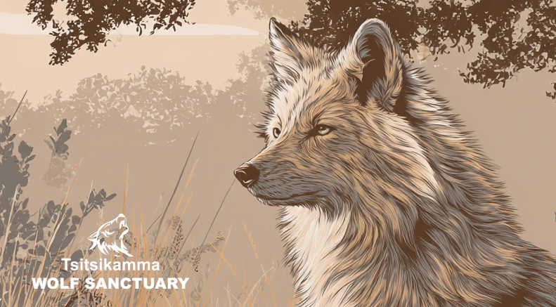 Tsitsikamma Wolf Sanctuary Keyring 13
