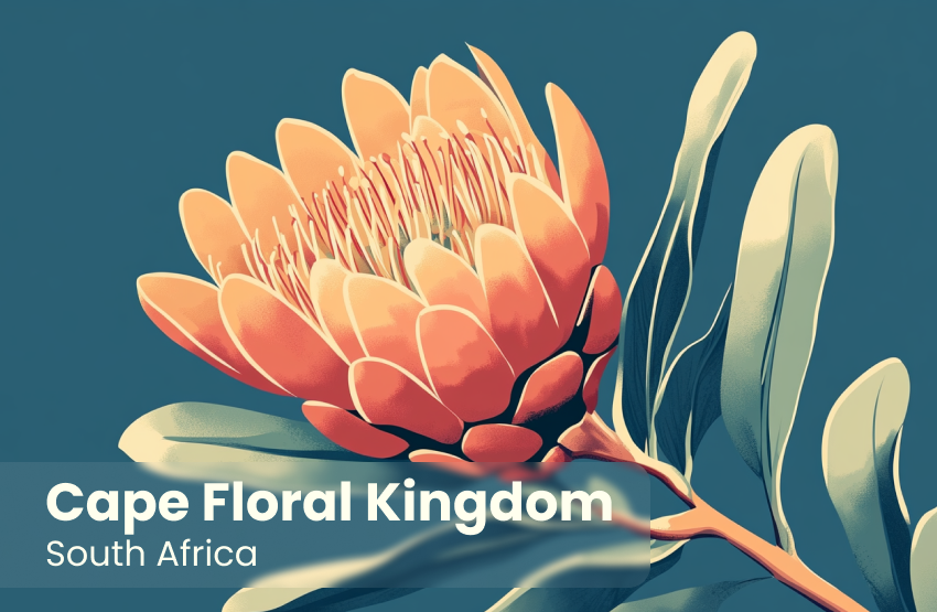 Cape Floral Kingdom Magnet 8