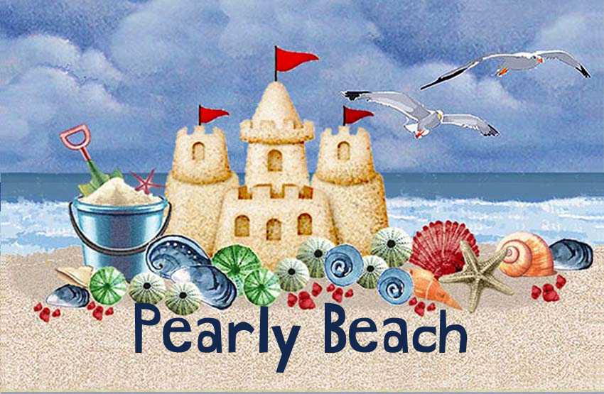 Pearly Beach Magnet 35