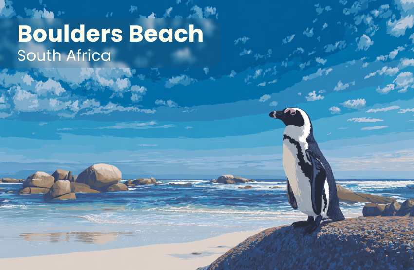 Boulders Beach Magnet 5