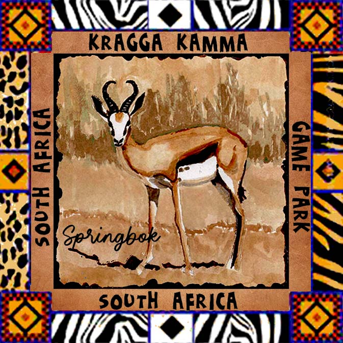 Kragga Kamma Game Reserve Magnet 25