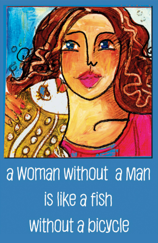 Art On Queen Magnet 18