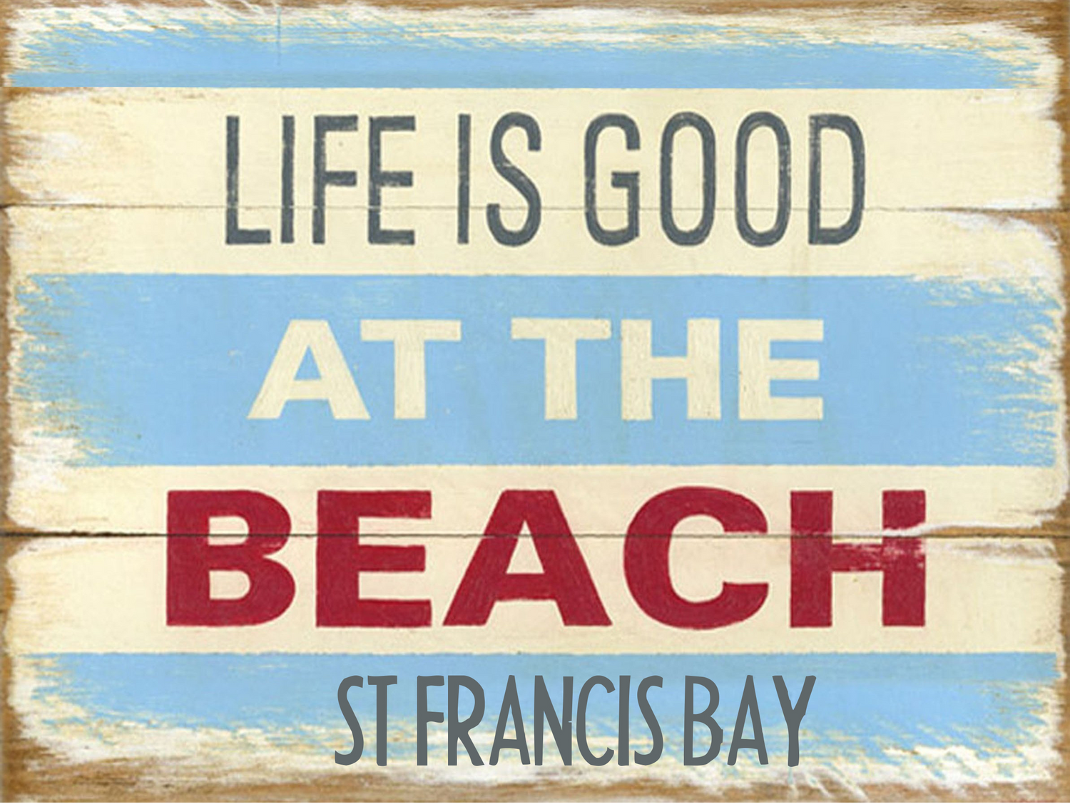 St Francis Bay Hanging Signs