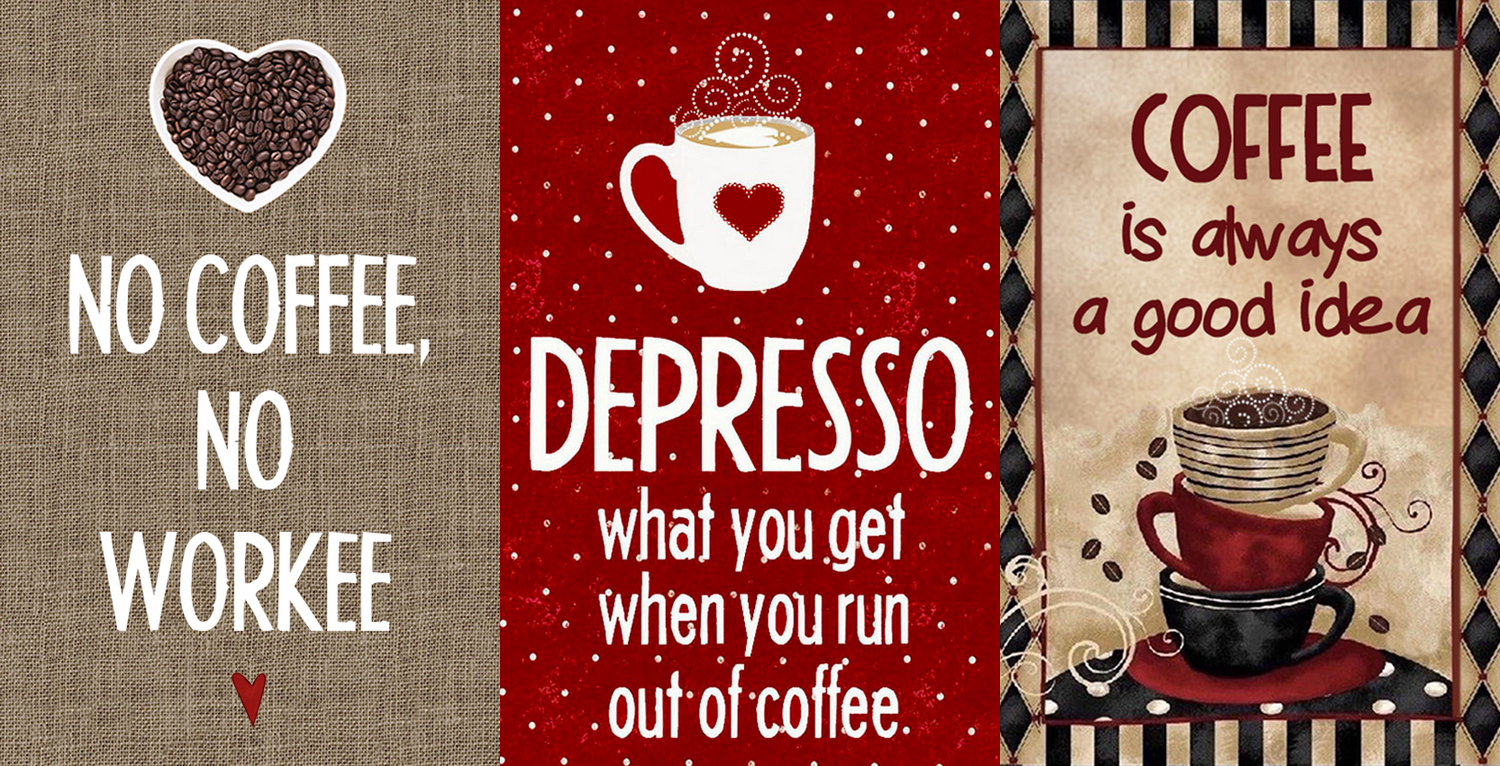 Coffee Quote Magnets