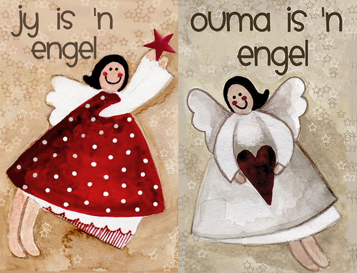 Vintage Angels Fridge Magnets