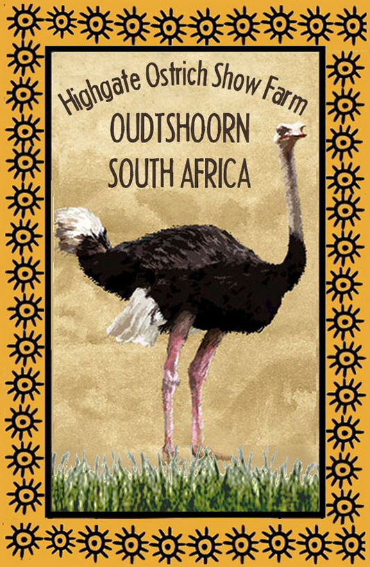 Highgate Ostrich Show Farm Magnet 20