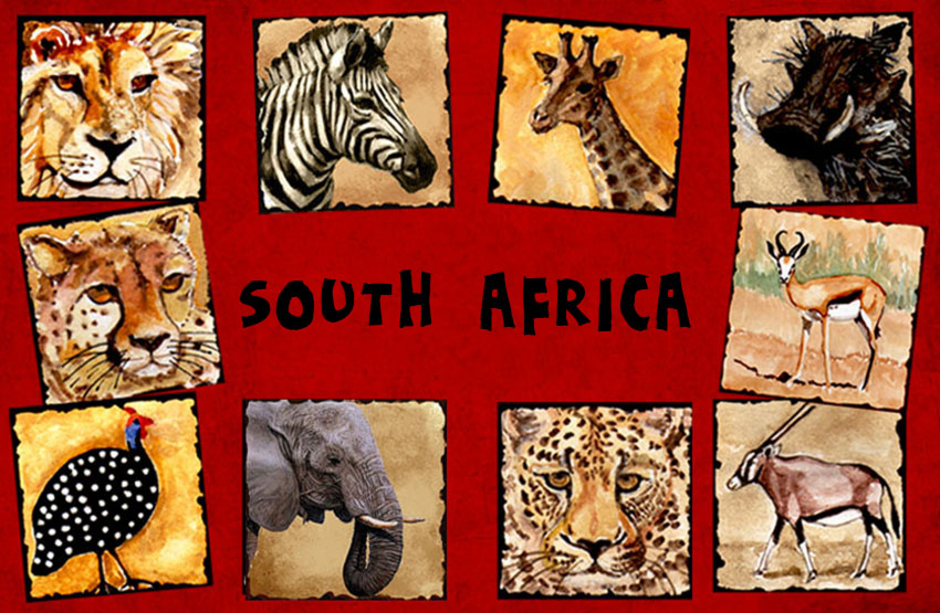 General South Africa Magnet 18
