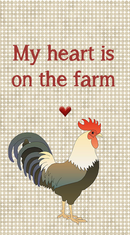 Farm Life Keyring 18