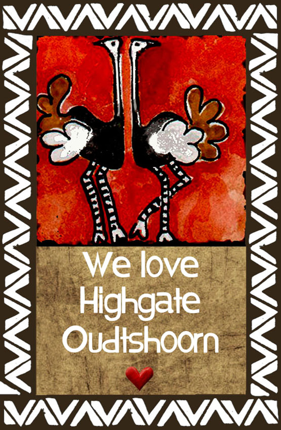Highgate Ostrich Show Farm Magnet 22