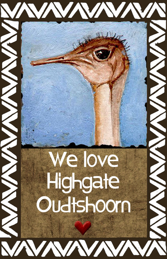 Highgate Ostrich Show Farm Magnet 24
