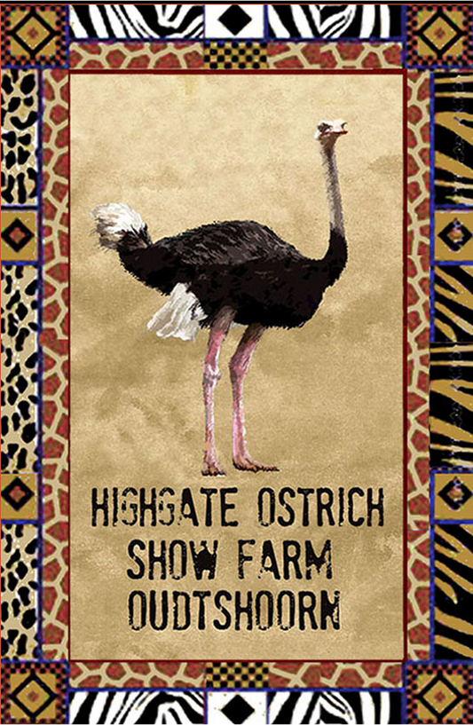 Highgate Ostrich Show Farm Magnet 29