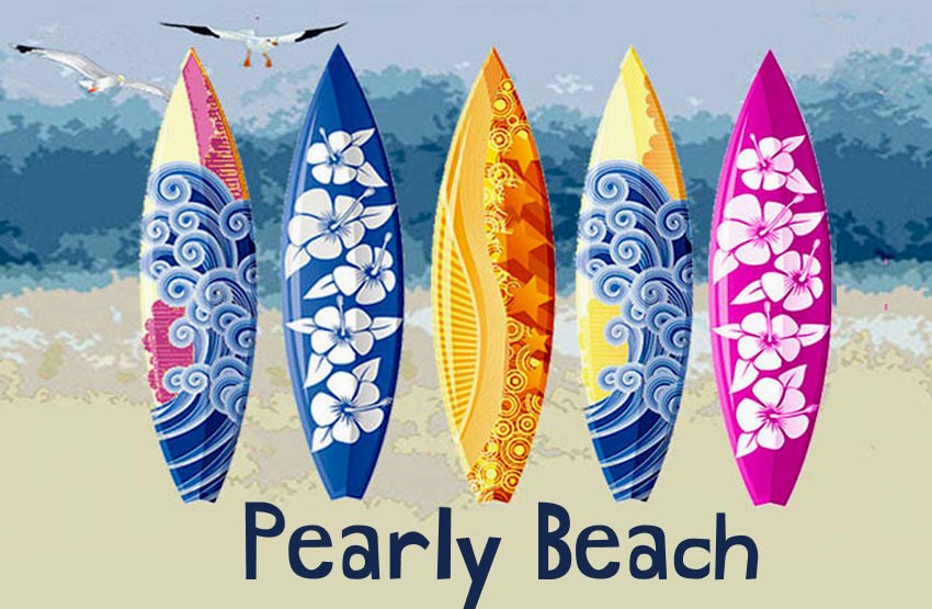 Pearly Beach Magnet 5