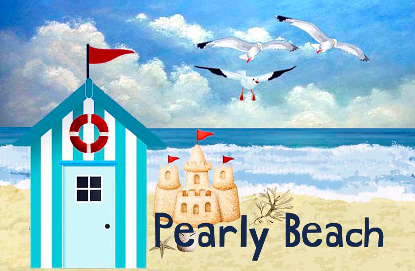 Pearly Beach Magnet 9