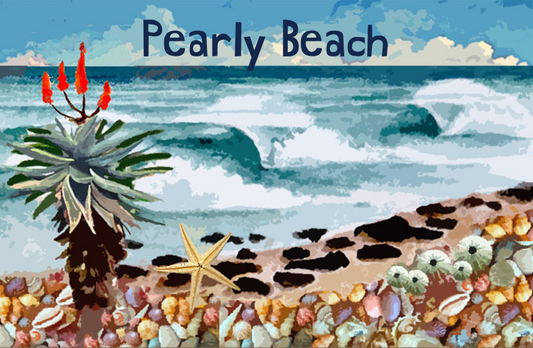 Pearly Beach Magnet 14