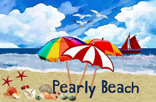 Pearly Beach Magnet 15