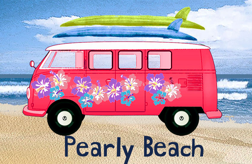 Pearly Beach Magnet 16