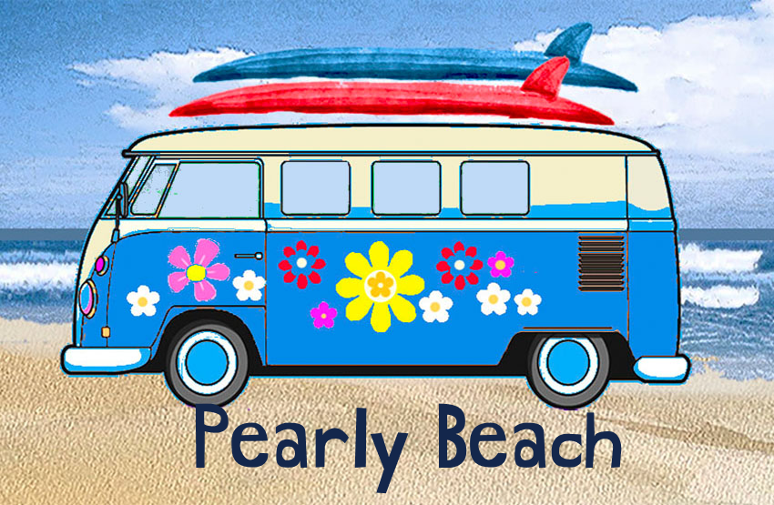 Pearly Beach Magnet 18