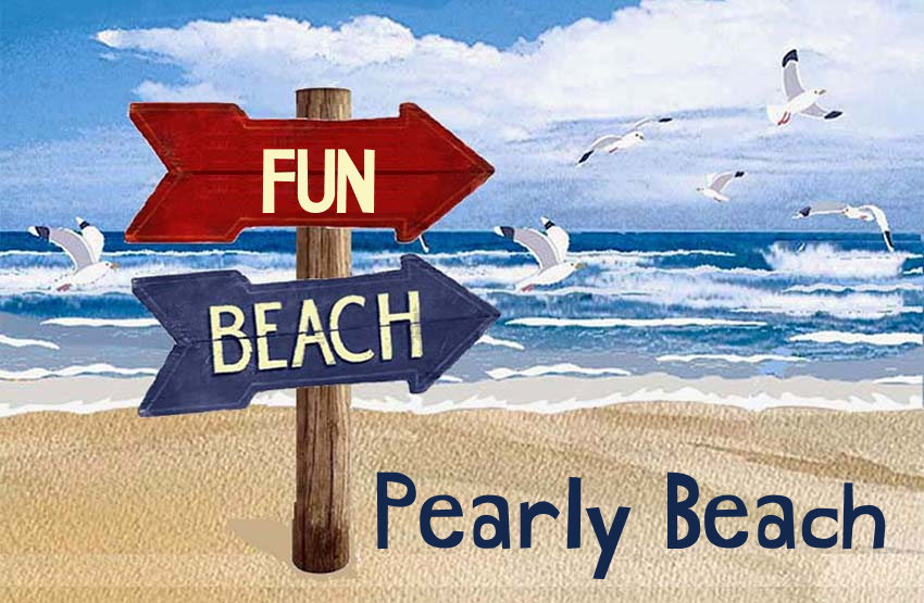 Pearly Beach Magnet 21