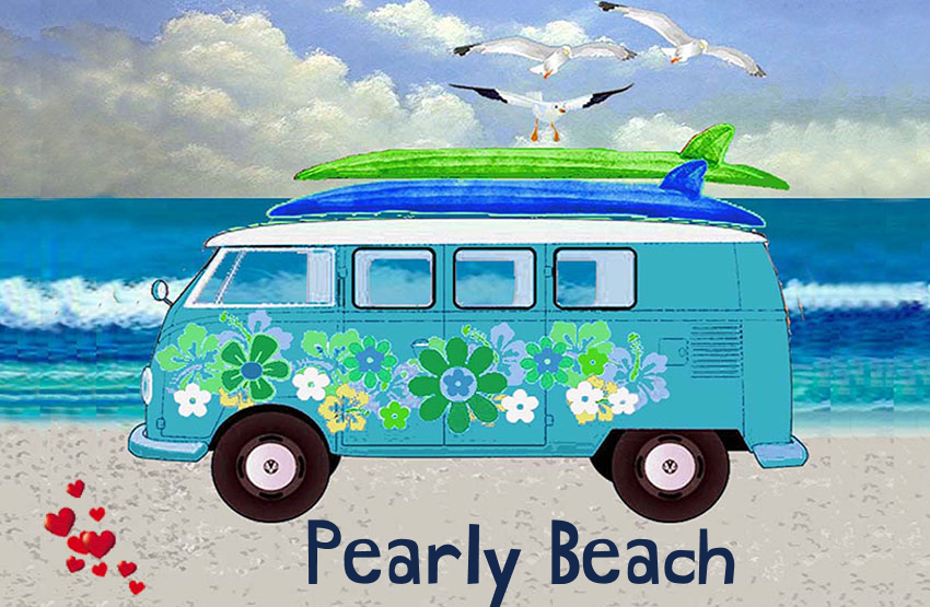 Pearly Beach Magnet 23