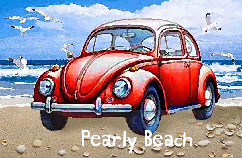 Pearly Beach Magnet 13