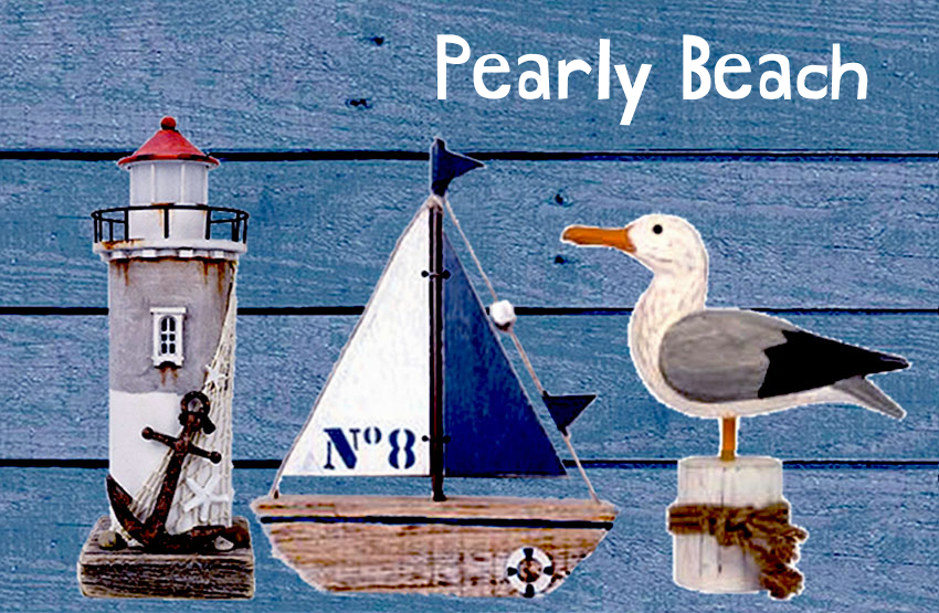 Pearly Beach Magnet 26