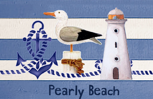 Pearly Beach Magnet 27