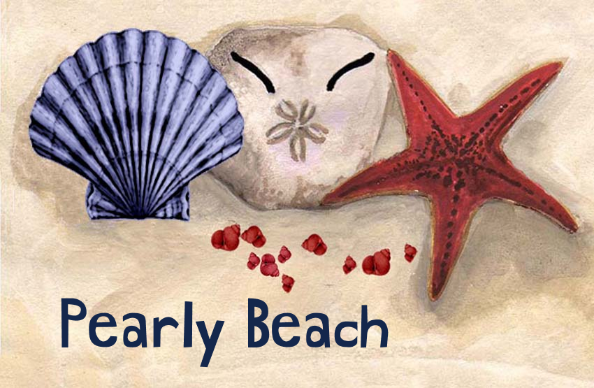 Pearly Beach Magnet 29