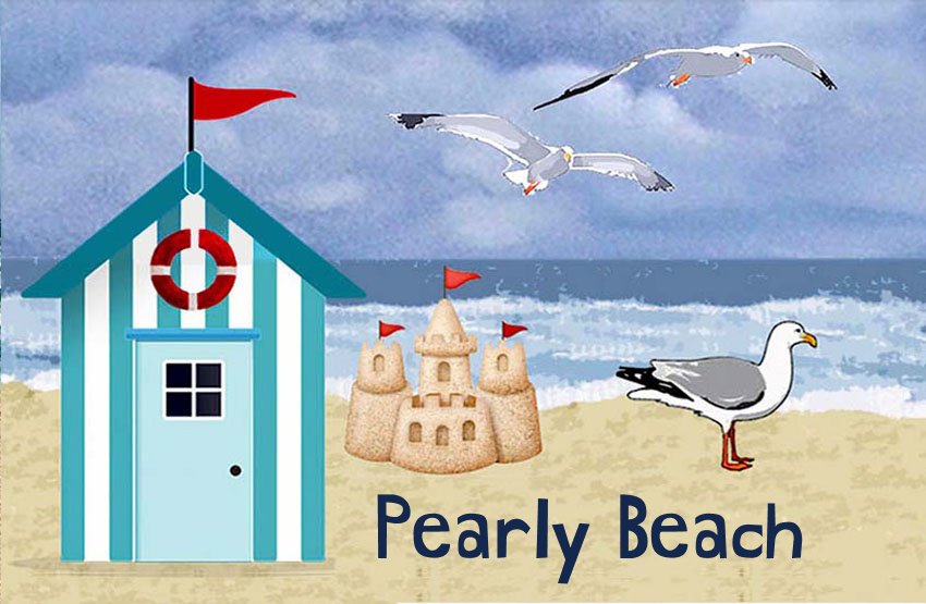 Pearly Beach Magnet 32