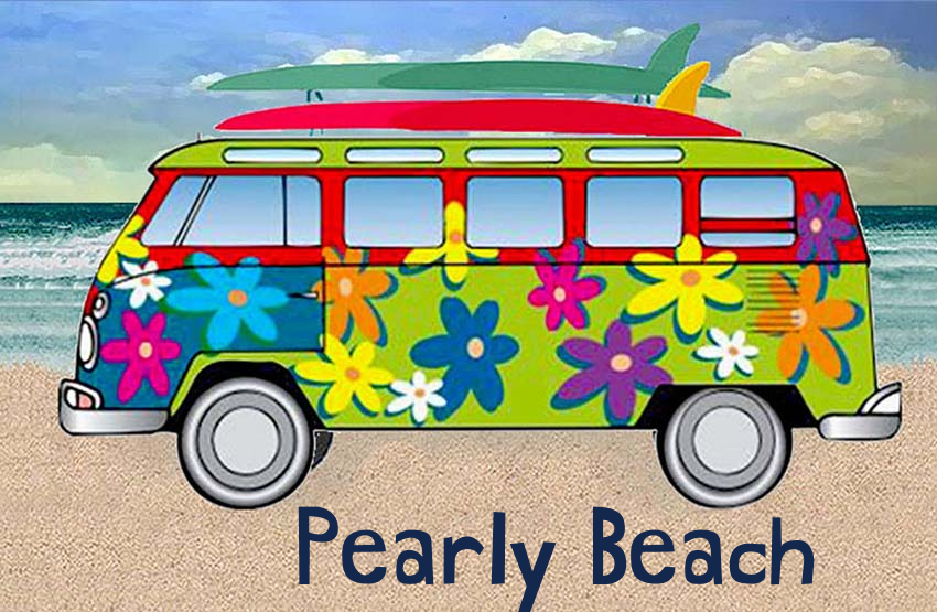 Pearly Beach Magnet 34