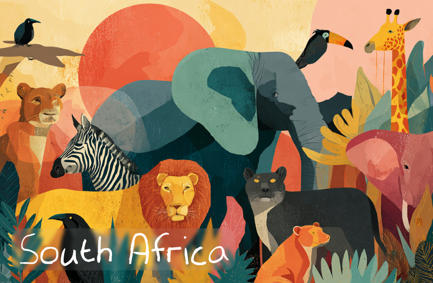 General South Africa Magnet 25
