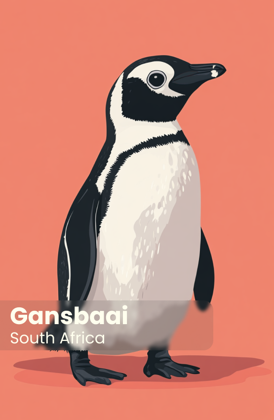 African Penguin Seabird Sanctuary Magnet 33