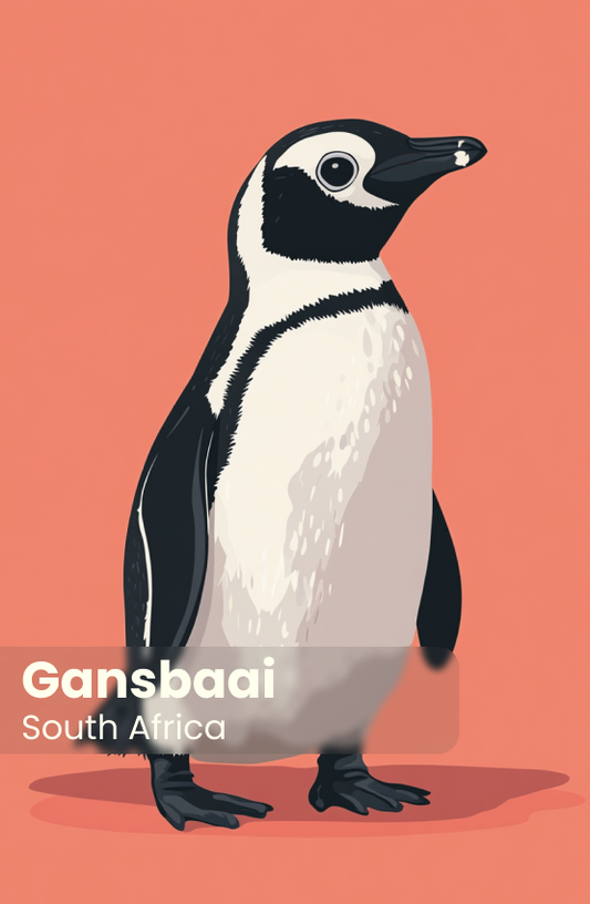 African Penguin Seabird Sanctuary Magnet 33