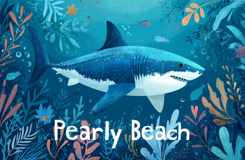 Pearly Beach Magnet 41