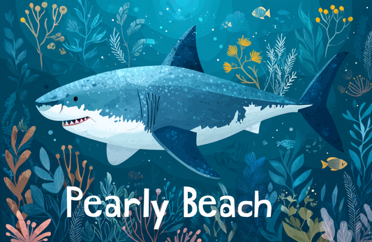 Pearly Beach Magnet 42