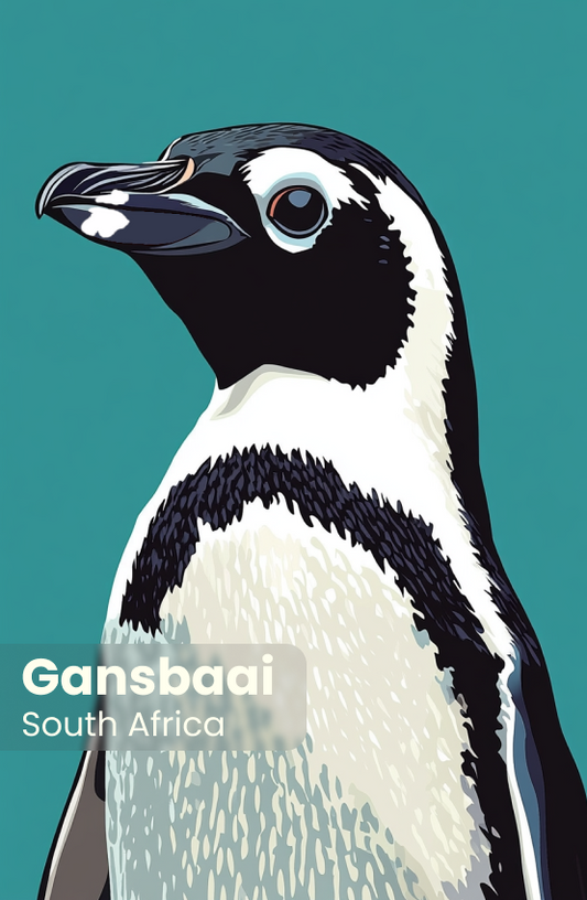 African Penguin Seabird Sanctuary Magnet 34