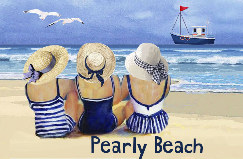 Pearly Beach Magnet 45