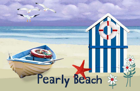 Pearly Beach Magnet 46