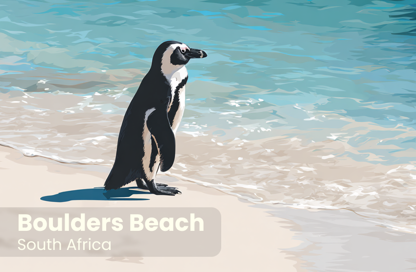Boulders Beach Magnet 8