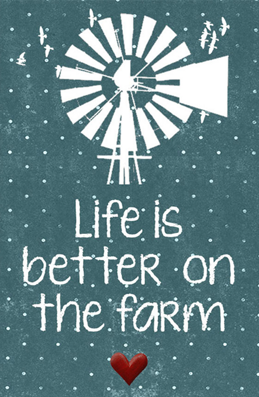 Farm Life Magnet 2