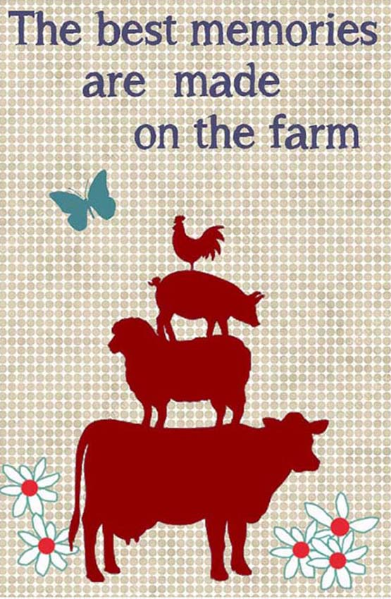 Farm Life Magnet 16