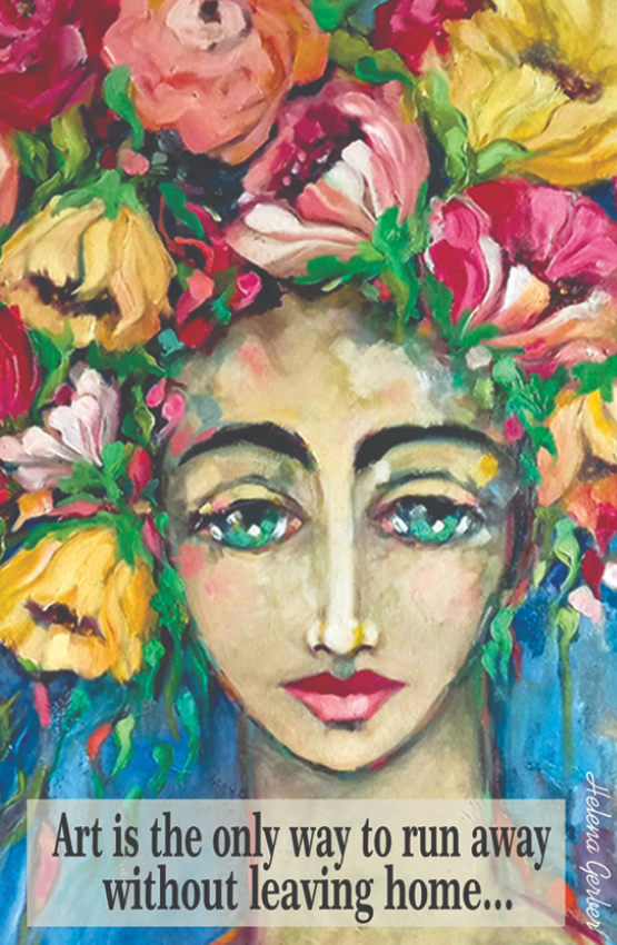 Art On Queen Magnet 12
