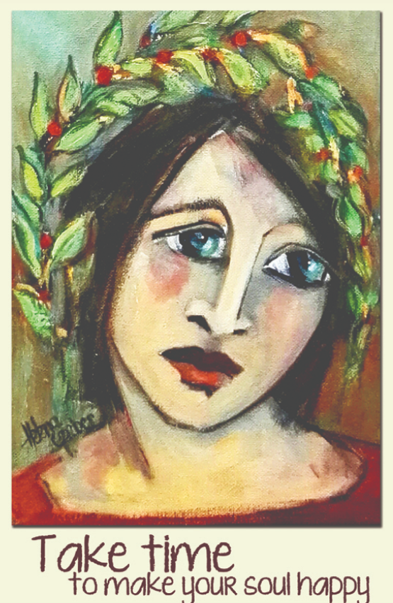 Art On Queen Magnet 16