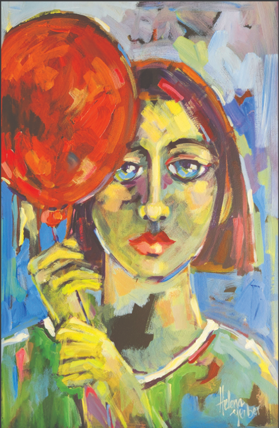 Art On Queen Magnet 19