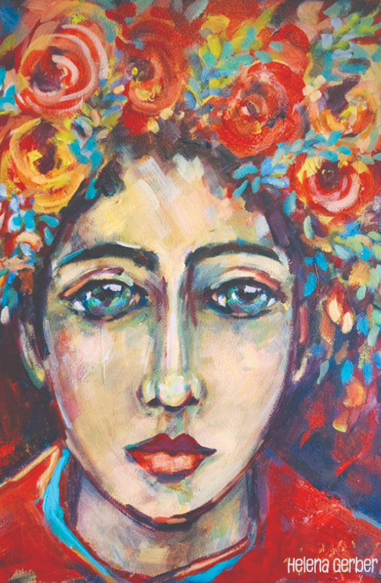 Art On Queen Magnet 30