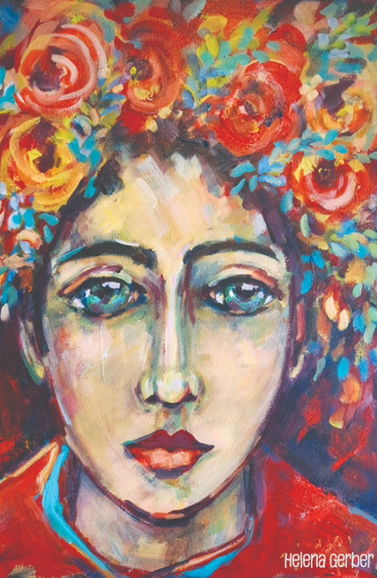 Art On Queen Magnet 30
